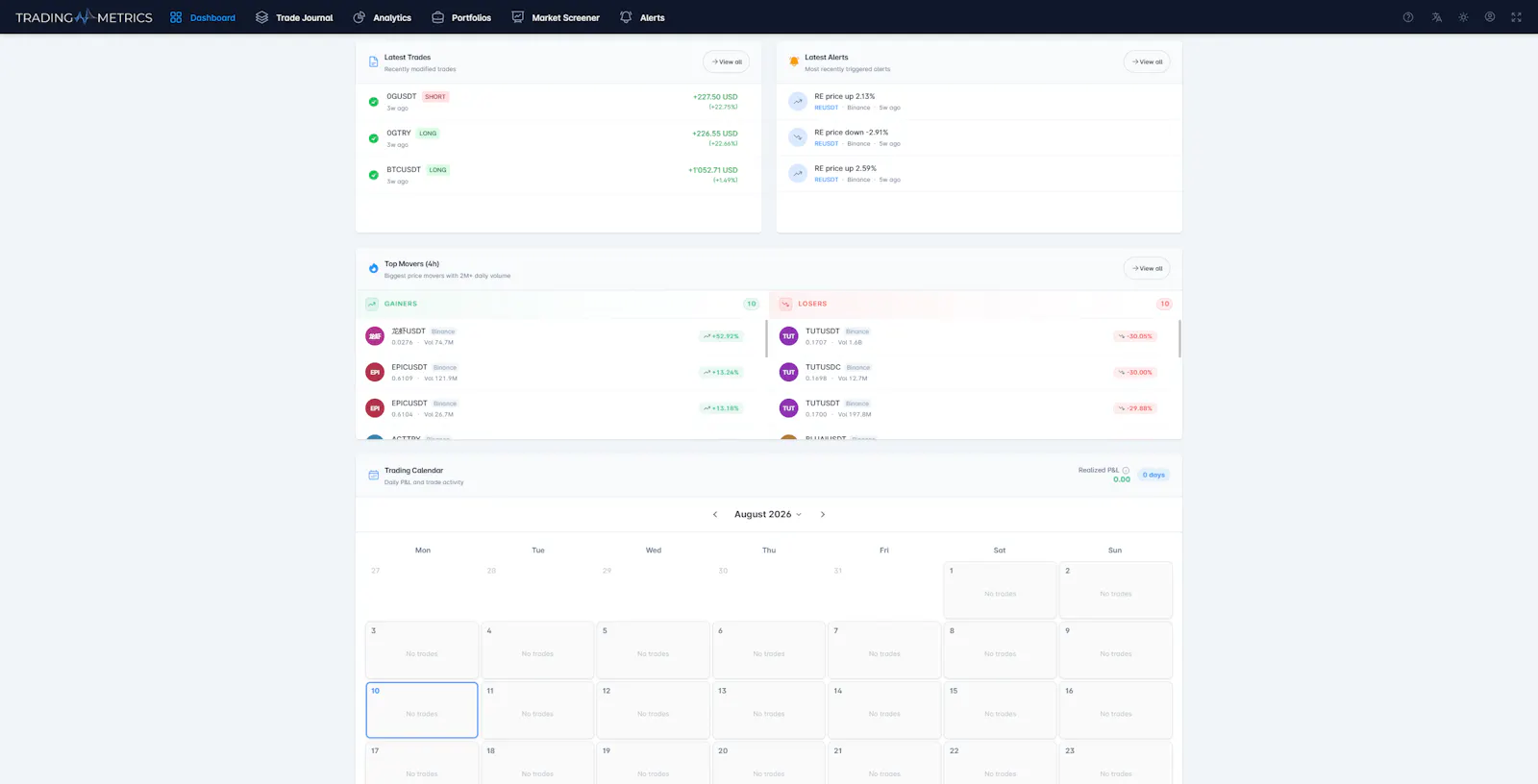 Trading Metrics screenshot 5