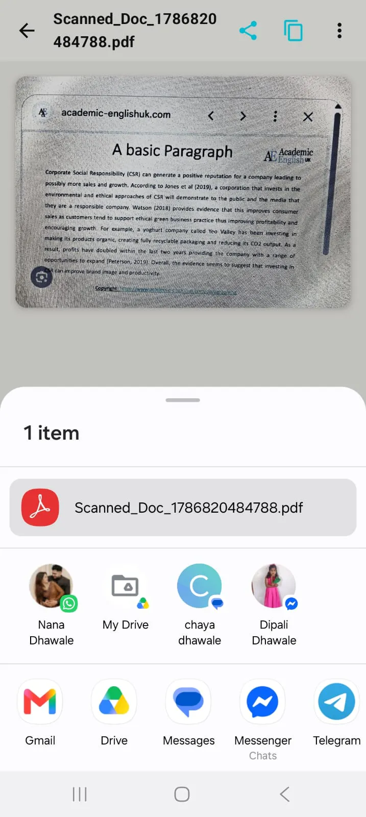 PDF Scanner & Editor screenshot