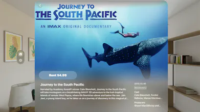 IMAX for Vision Pro gallery image
