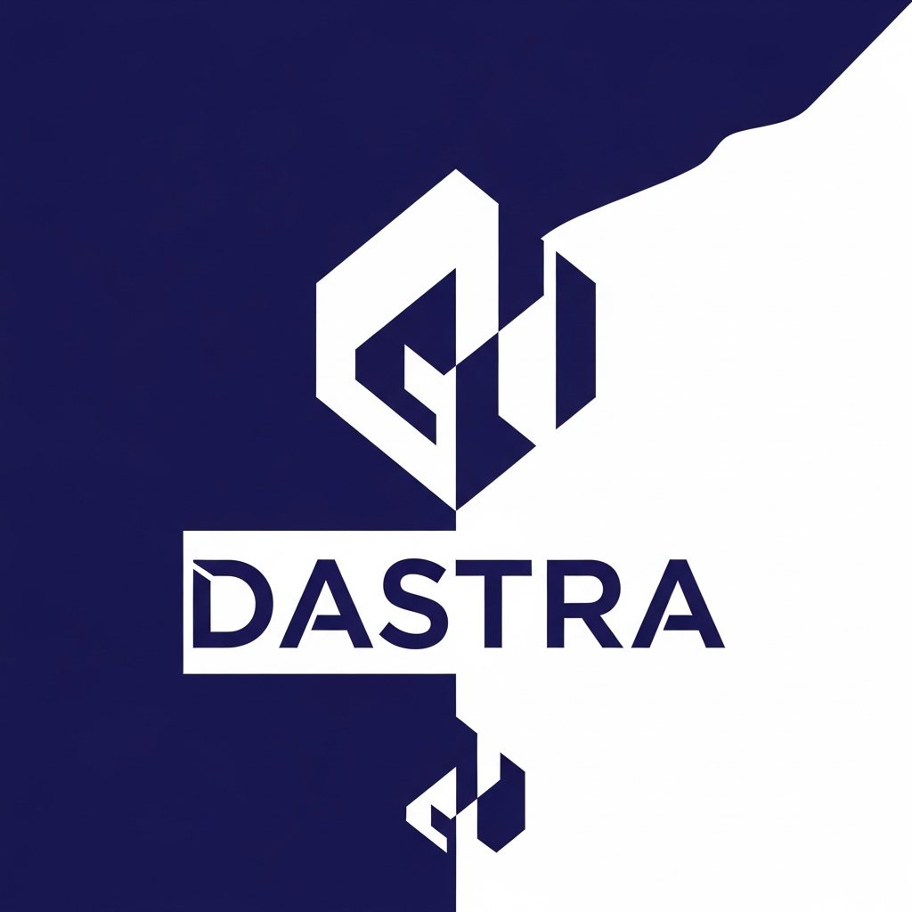 Dastra Finance - Product Hunt launch logo and brand identity