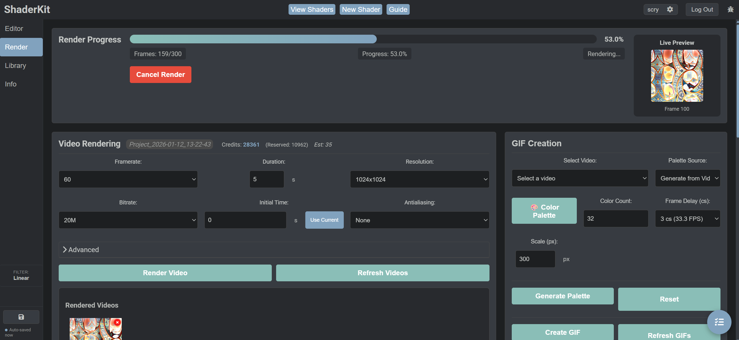 ShaderKit — Shader Editor/Render/Export gallery image