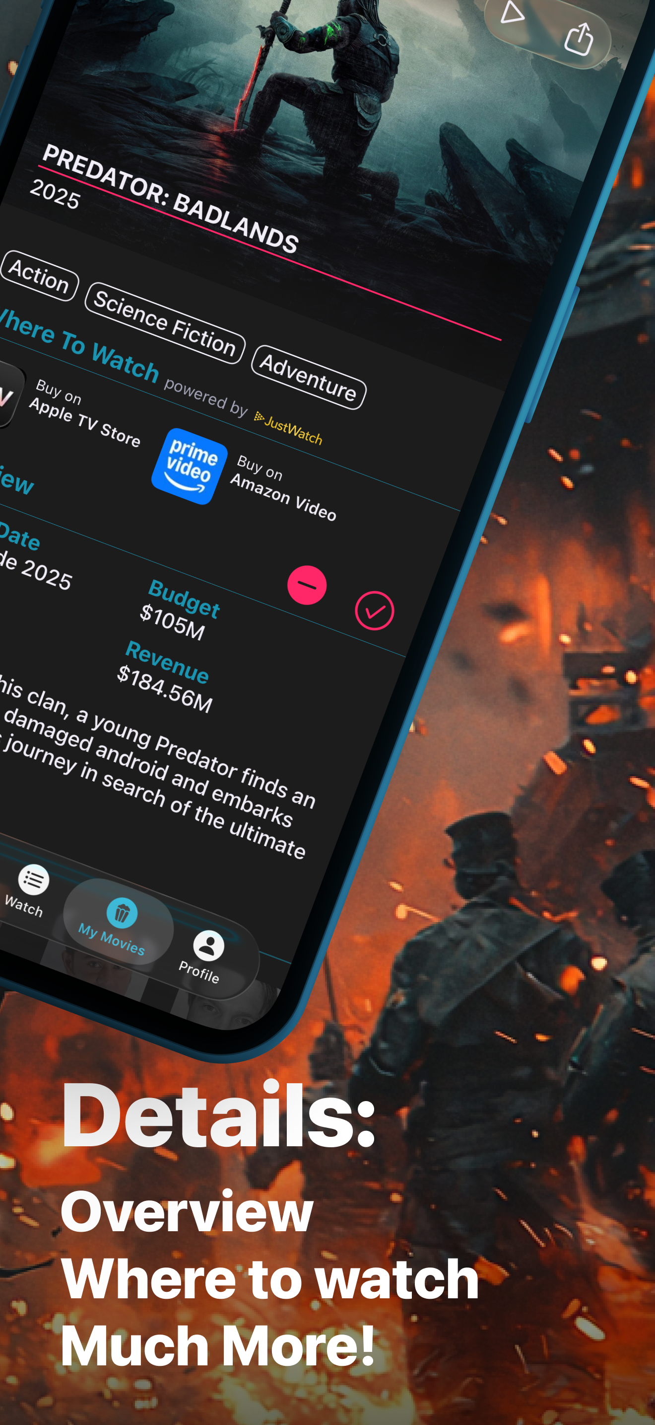 TVScout - Screenshot 3 showing product features and functionality