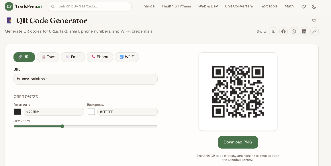 ToolsFree.ai - Screenshot 4 showing product features and functionality