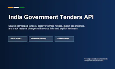 India Government Tenders gallery image