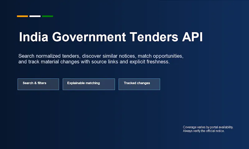 India Government Tenders screenshot 3