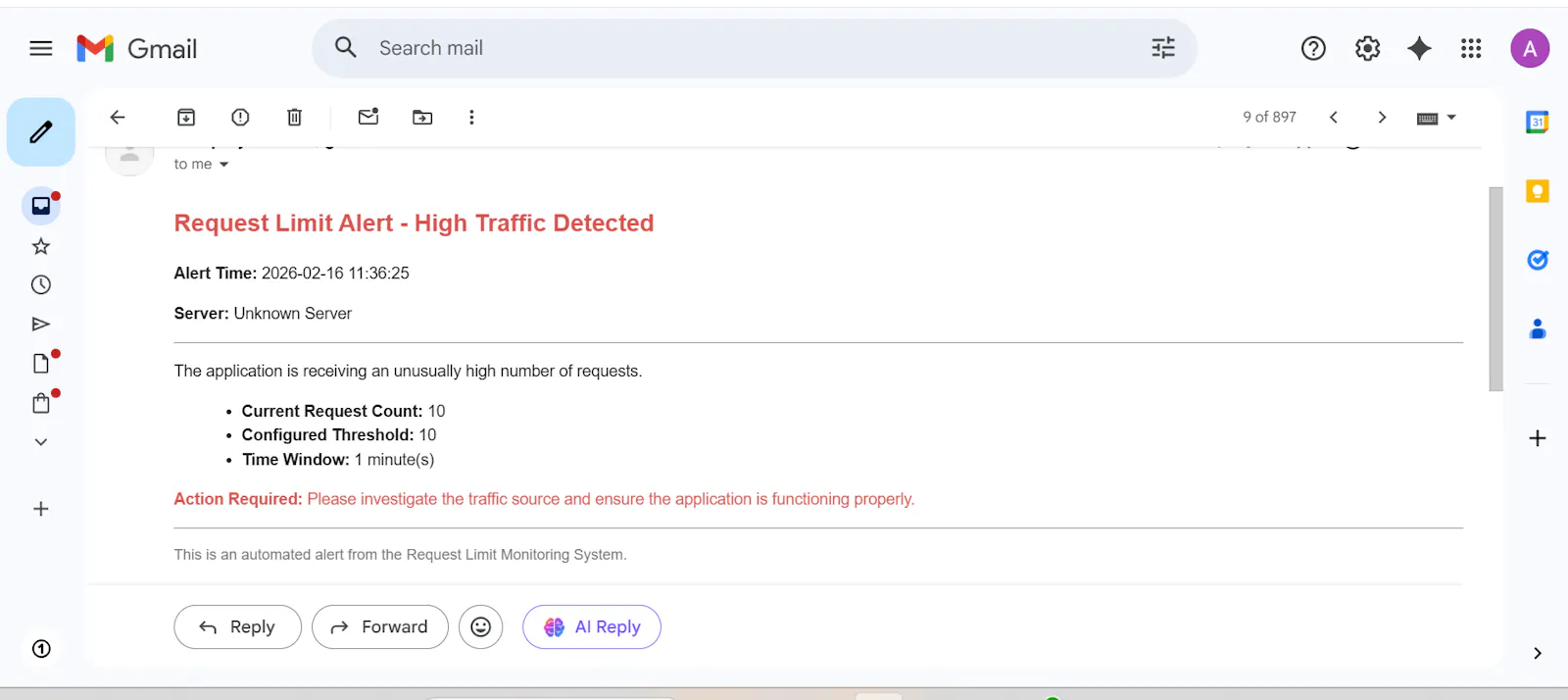 Traffic Watcher for Liferay DXP screenshot 3