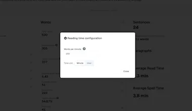 textanalyzer.io gallery image