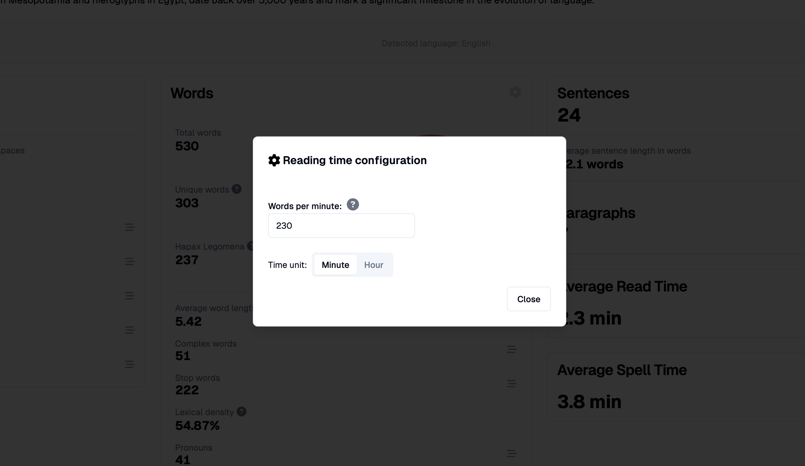 textanalyzer.io media 3