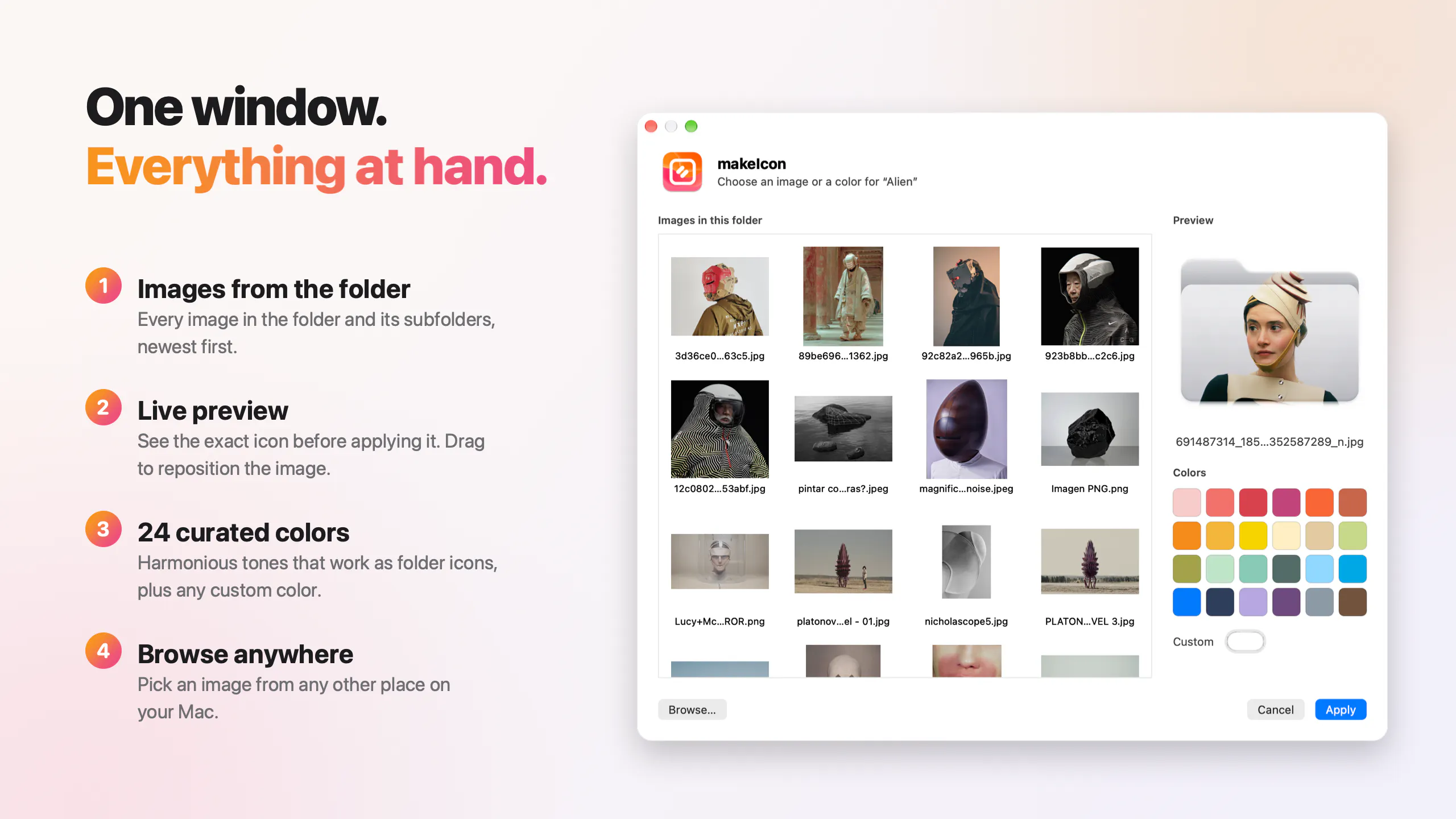 makeIcon 3.0 gallery image