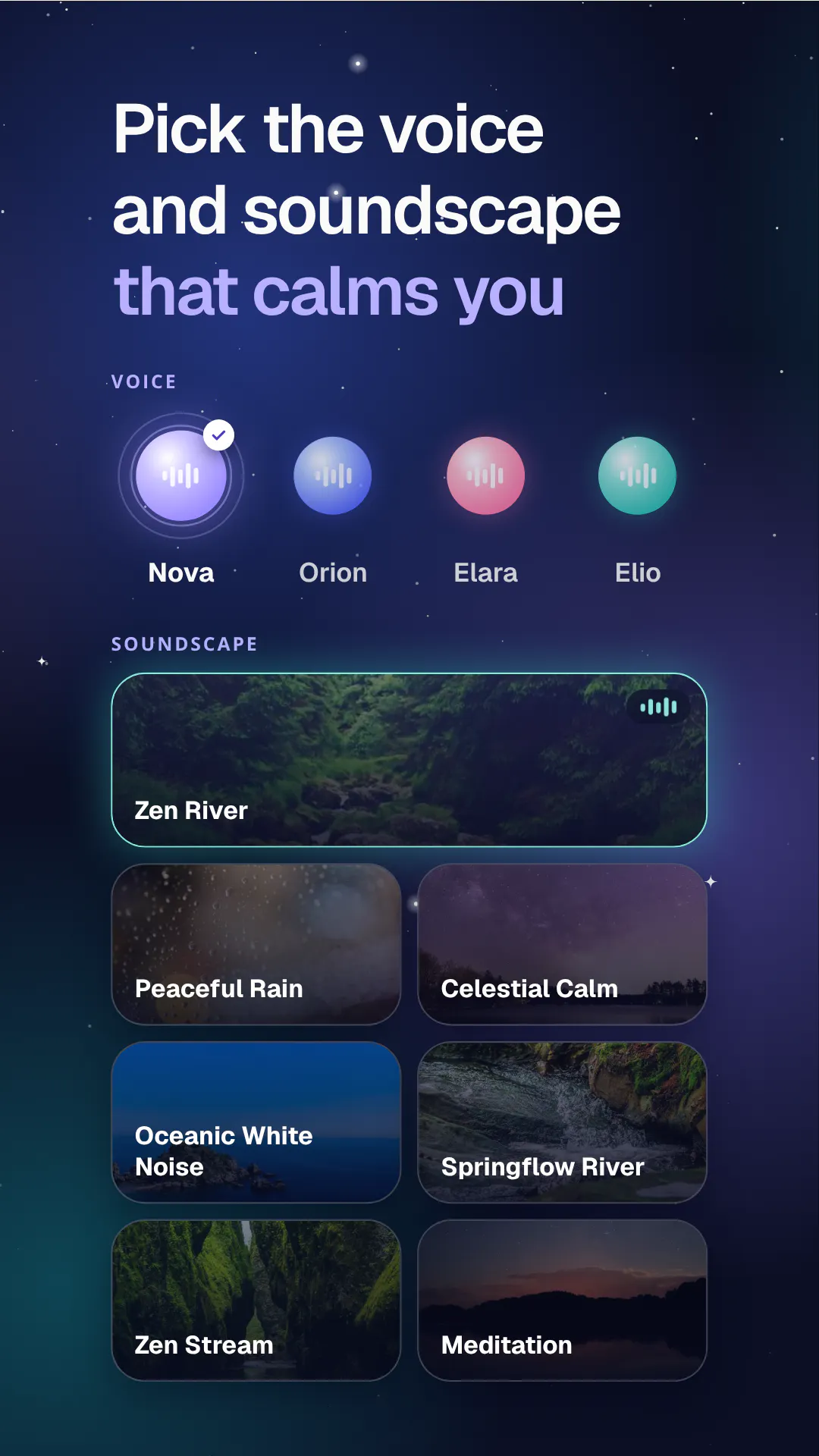 Hypnova: AI Hypnosis & Sleep gallery image