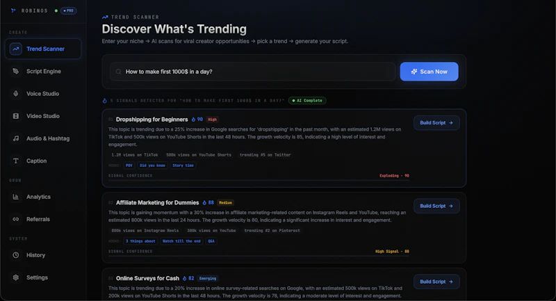 RobinOS screenshot 3
