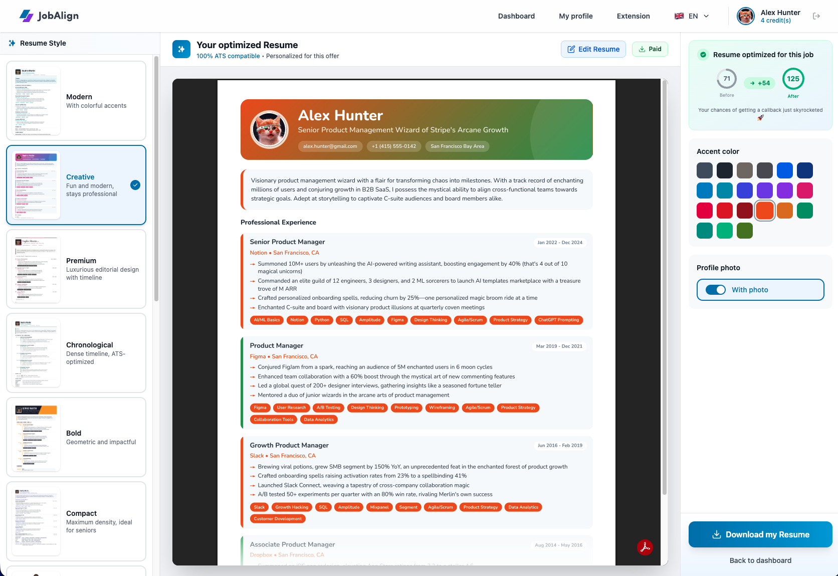 JobAlign gallery image