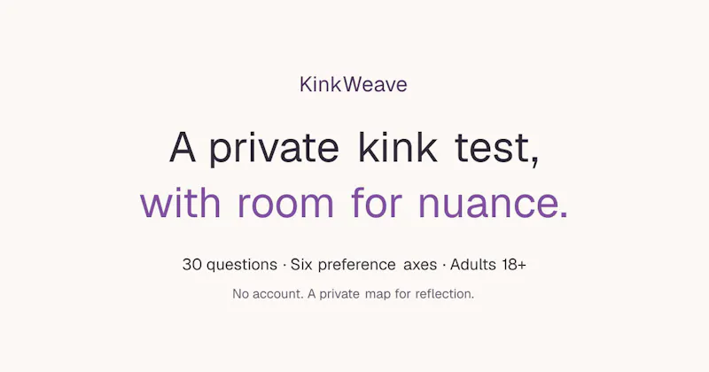 KinkWeave screenshot 1