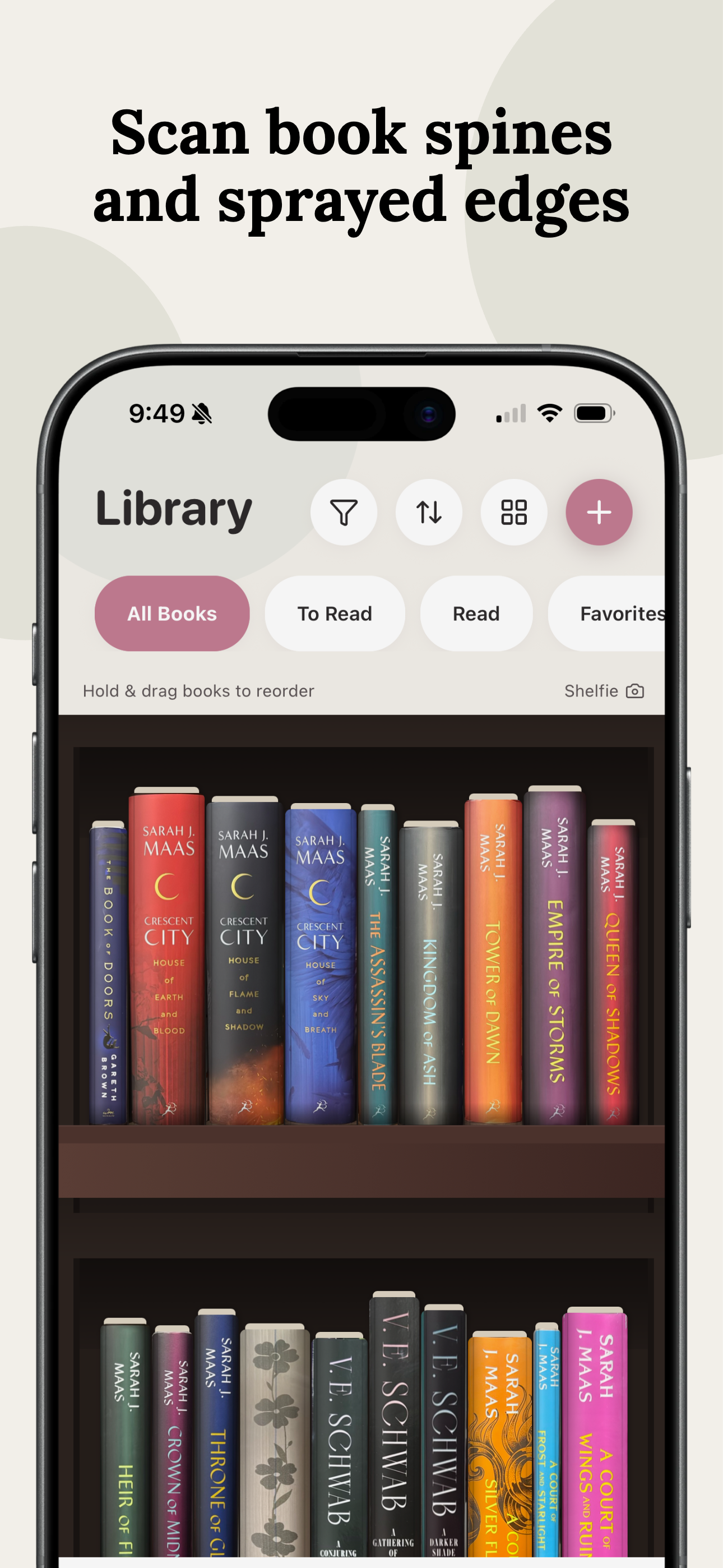 Mibrary - Main product screenshot demonstrating key features and user interface