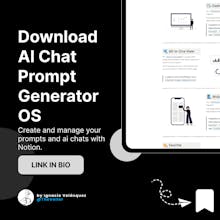 一个图像展示了ChatGPT Prompt Generator创新和高效的特点。