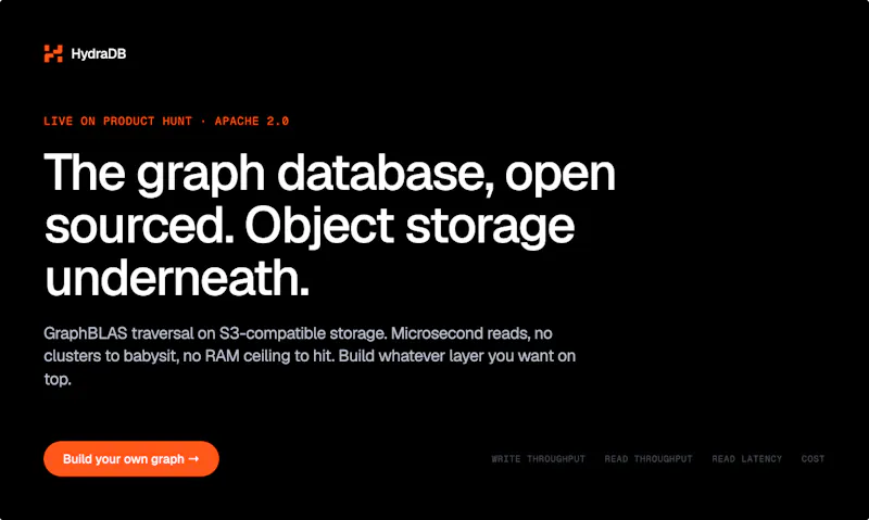 HydraDB OSS screenshot 4