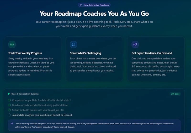TalentShift Career Intelligence screenshot 5
