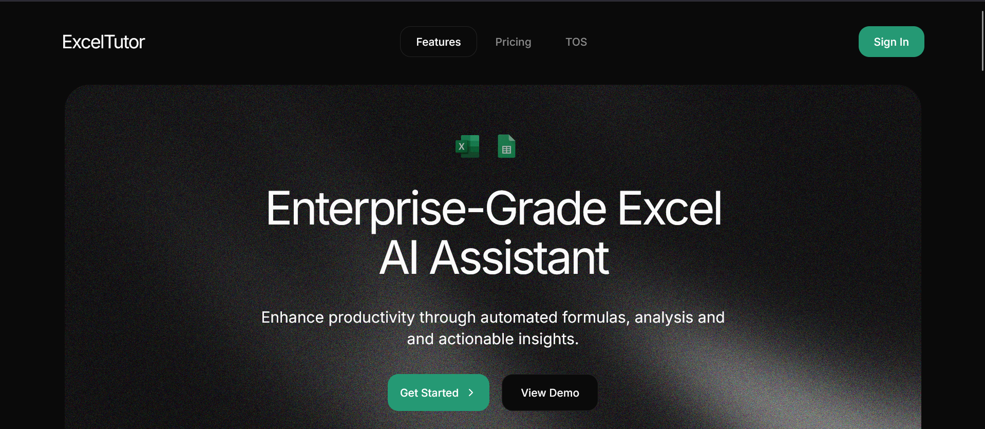 ExcelTutor media 1