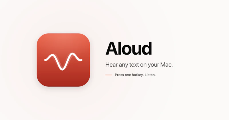 Aloud screenshot 2