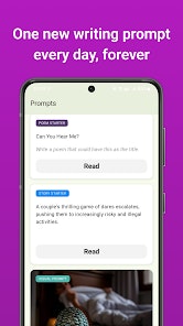 Média Invite quotidienne - Écrivez tous les jours.Découvrez-vous. 1