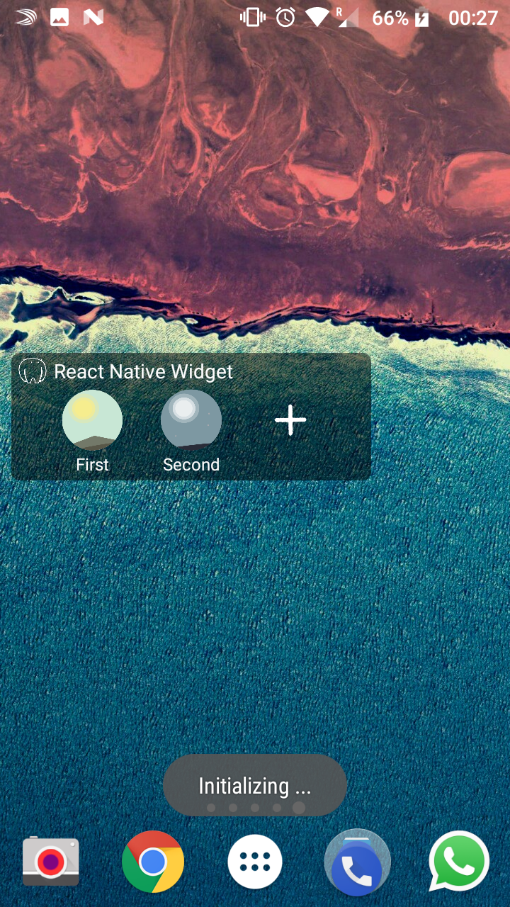 React Native Android Widgets gallery image