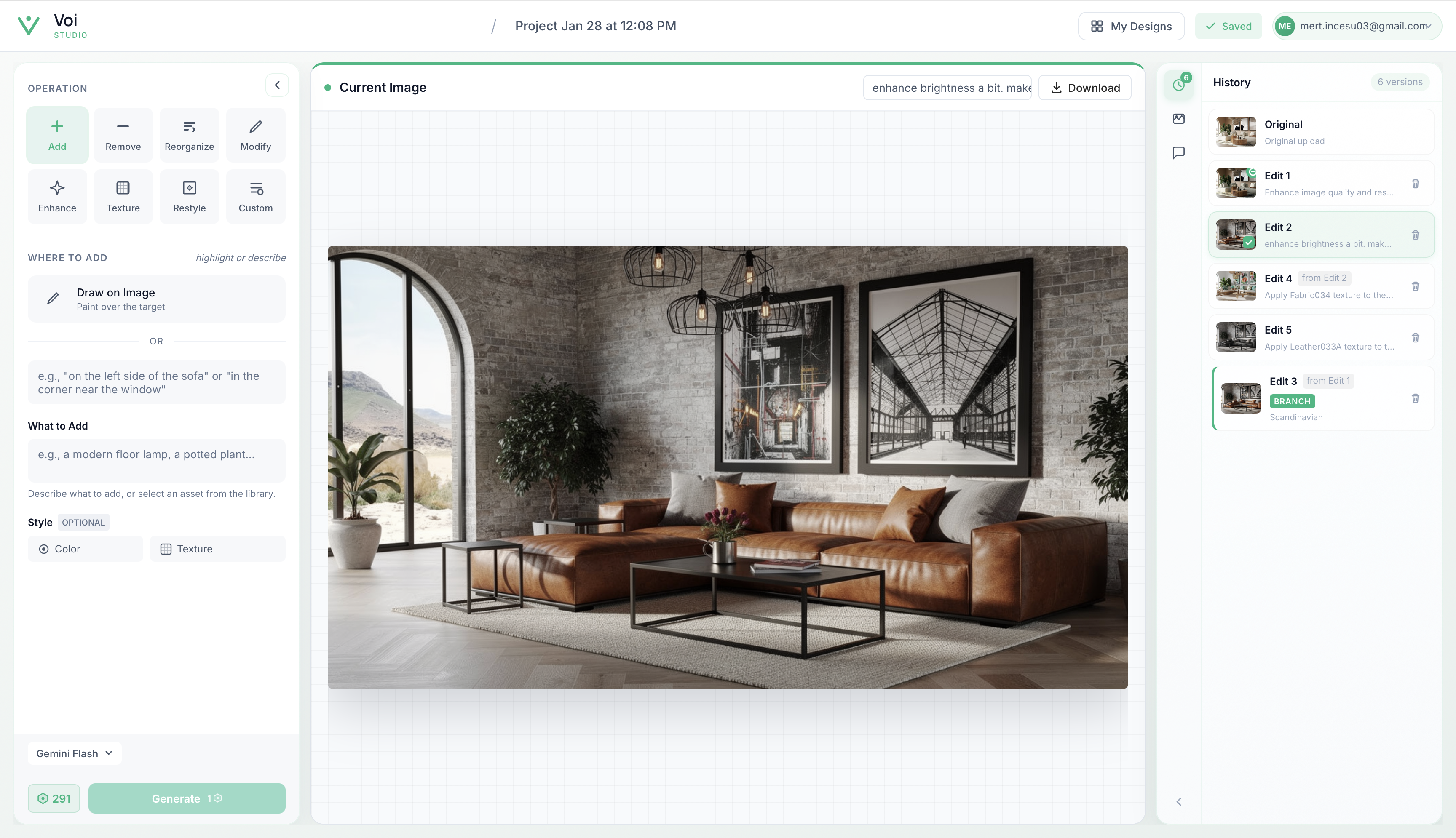 Voi Studio - Screenshot 2 showing product features and functionality