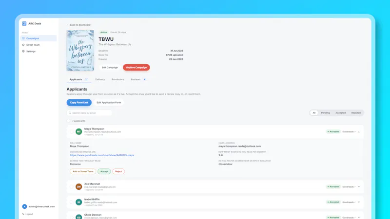 ARC Desk screenshot 2