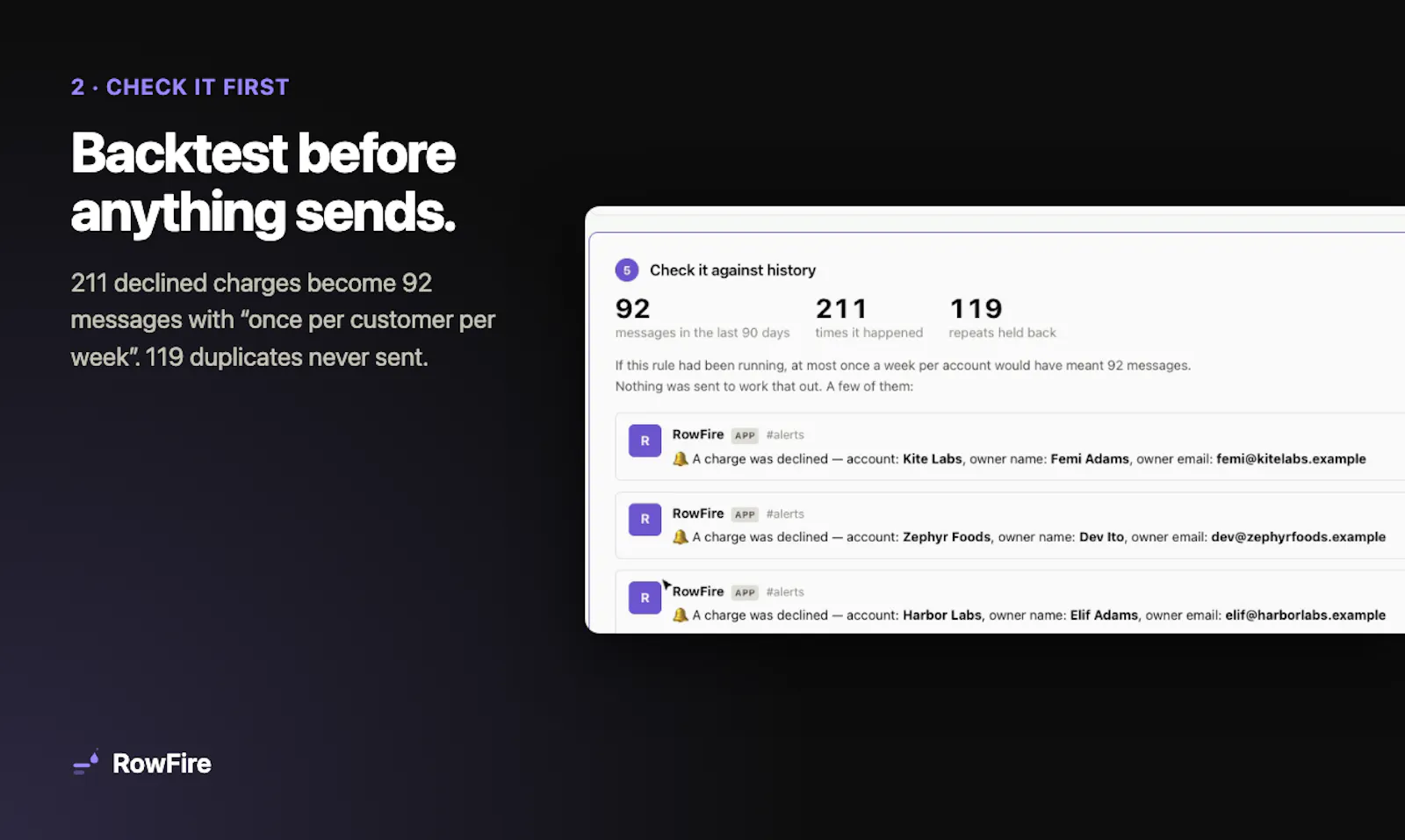 Rowfire screenshot 5