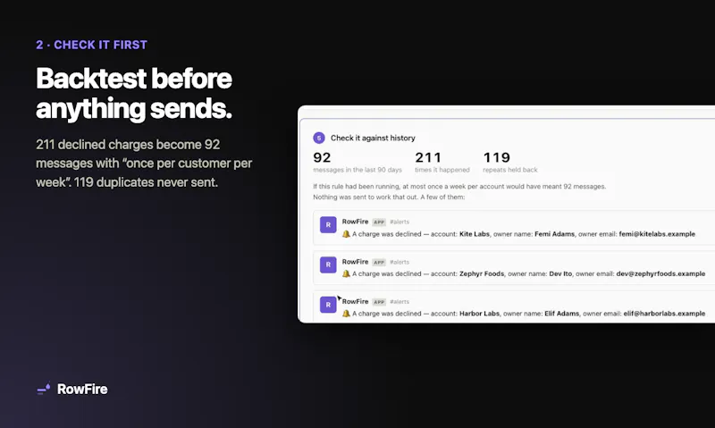 Rowfire screenshot 5
