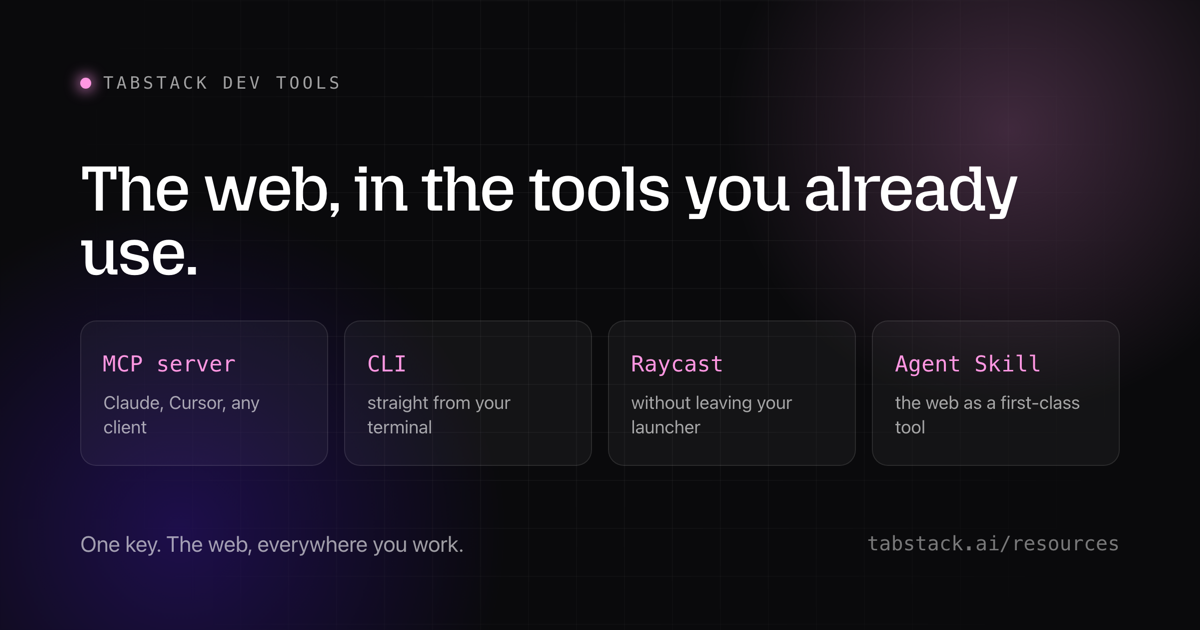 Tabstack Dev Tools gallery image