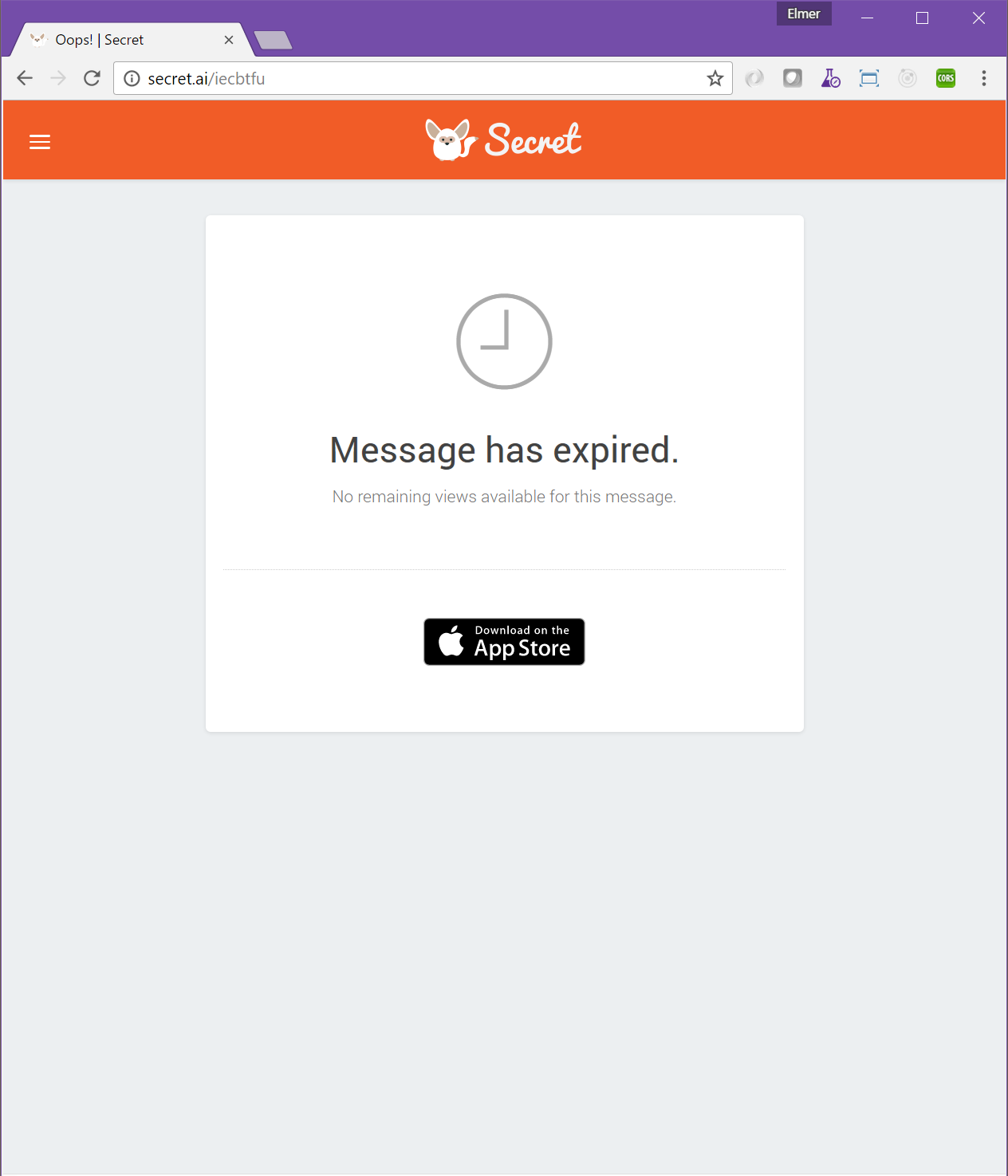 Secret for iMessage gallery image