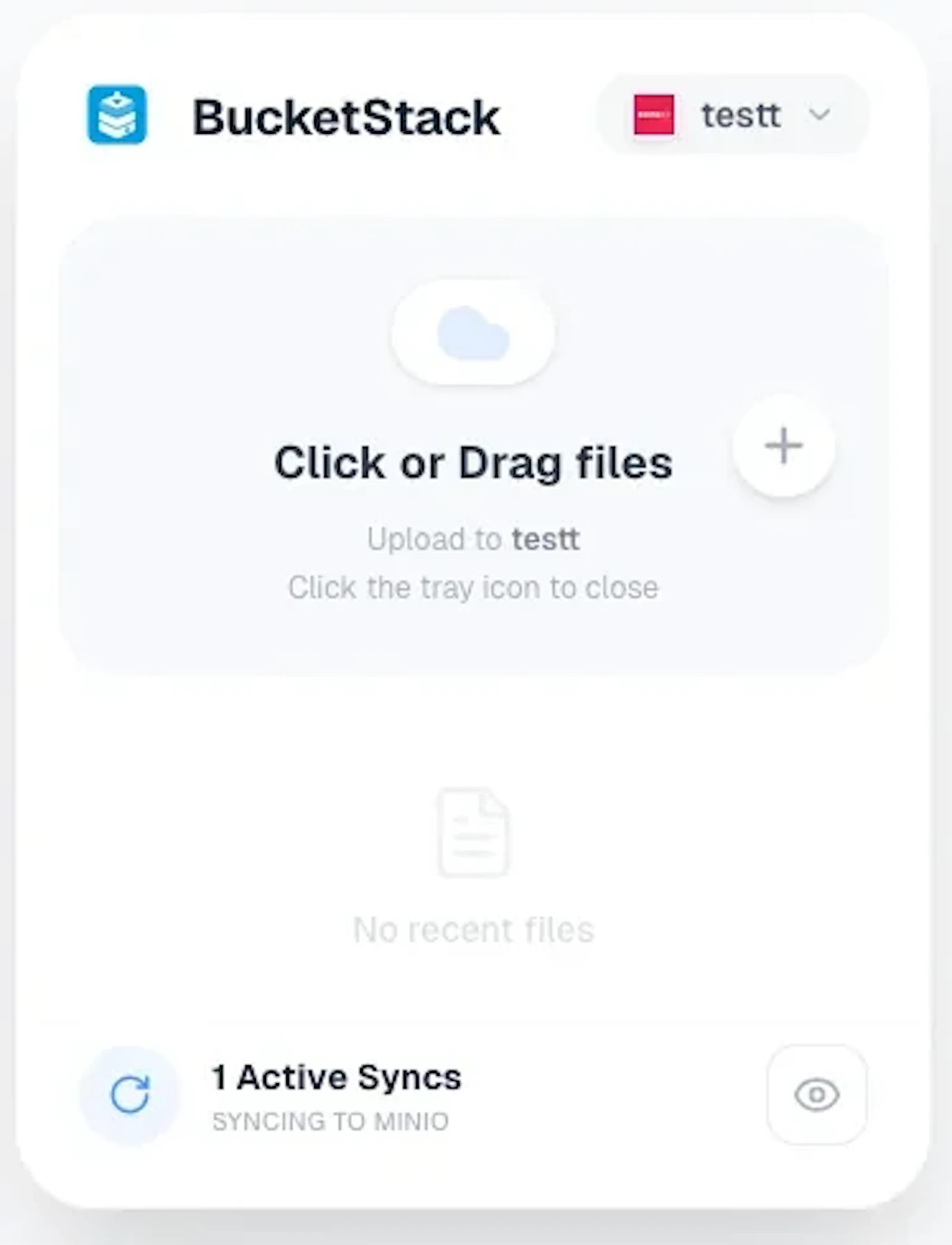 BucketStack screenshot 2