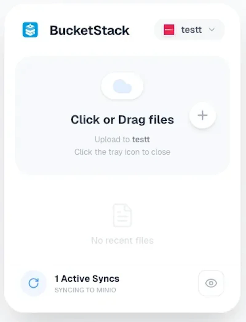 BucketStack screenshot 2