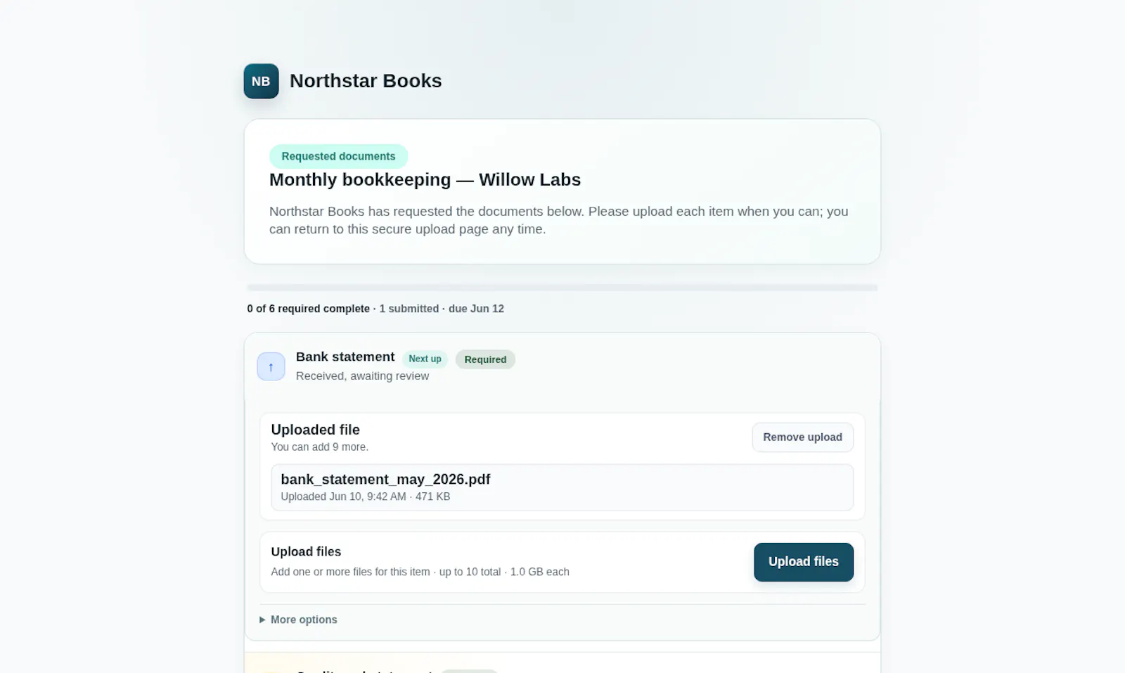 RequestFlow screenshot 1
