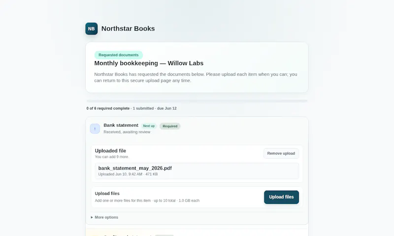 RequestFlow screenshot 1
