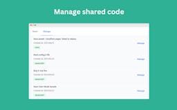 Share Code Snippets 2.0 media 2