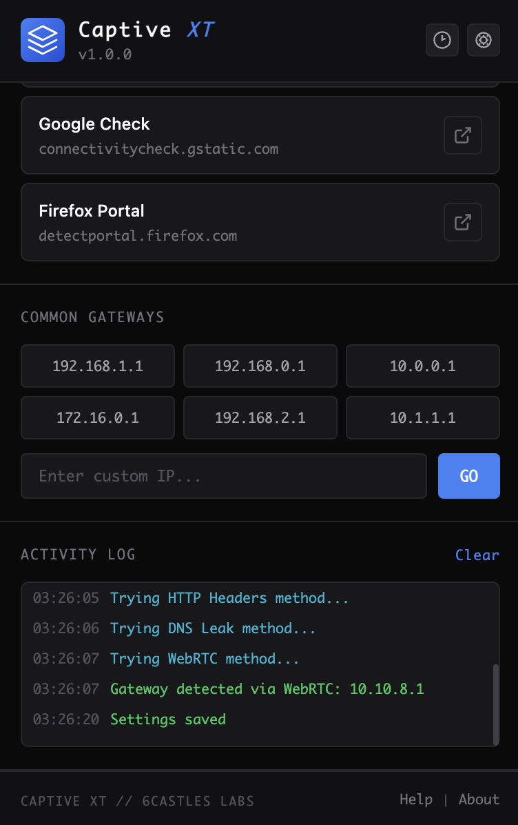 CaptiveXT gallery image