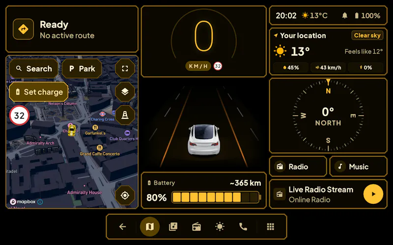Cardashly: Car Dashboard & Launcher screenshot 4