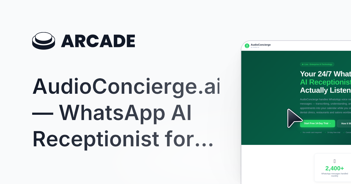 AudioConcierge.ai gallery image