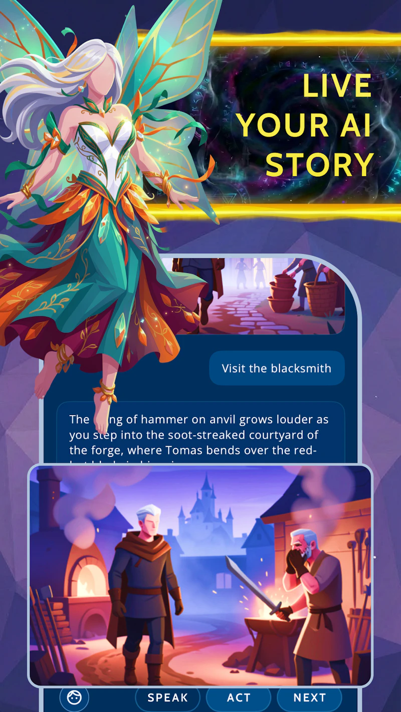 Mythx AI – Visual AI RPG adventure screenshot 5