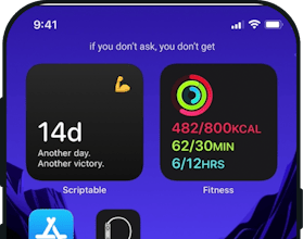 NoFap streak | Generate countup widget gallery image