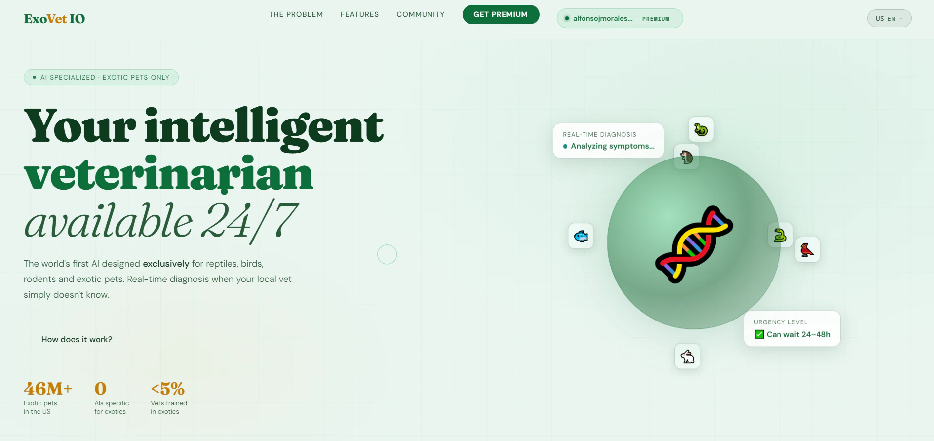 ExoVet io 대표 미리보기