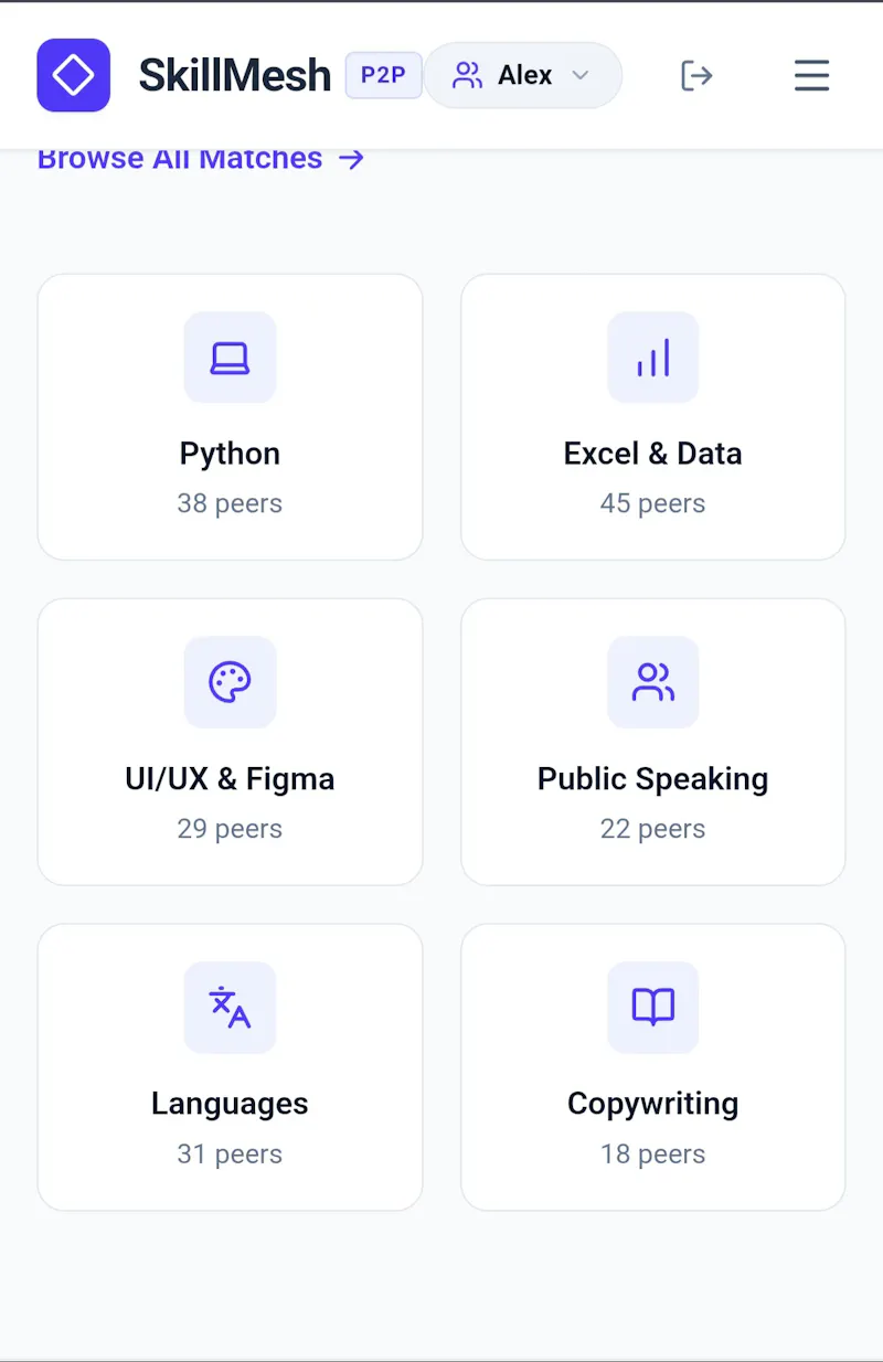 SkillMesh  screenshot 3