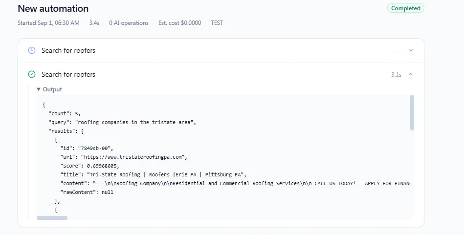 Dozari — Describe it. Automate it. gallery image