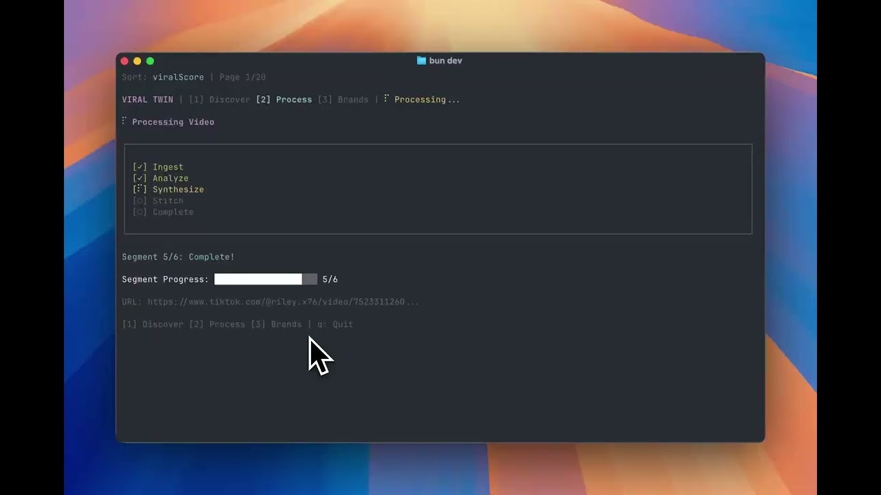 Viral Twin CLI gallery image