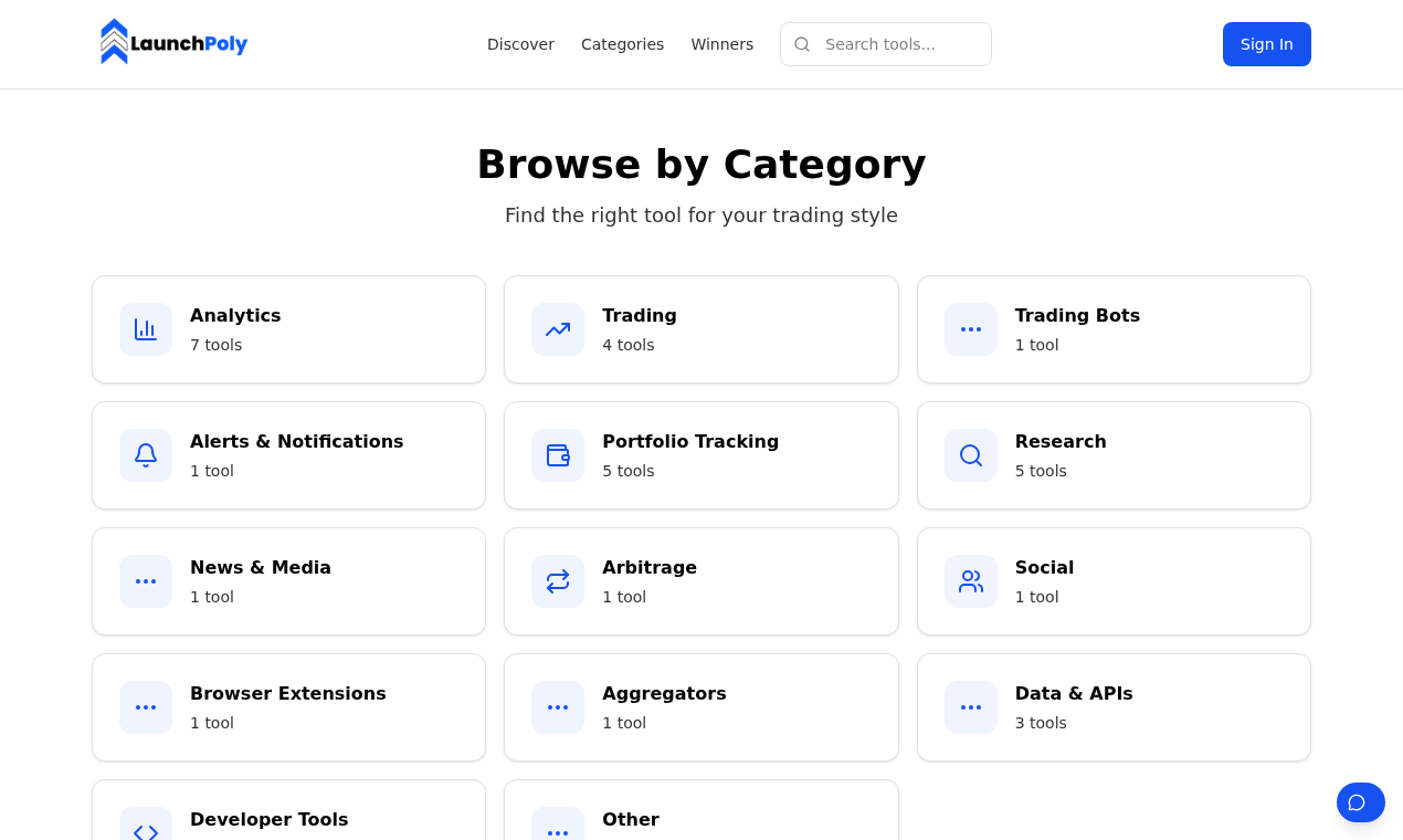 LaunchPoly - Screenshot 3 showing product features and functionality