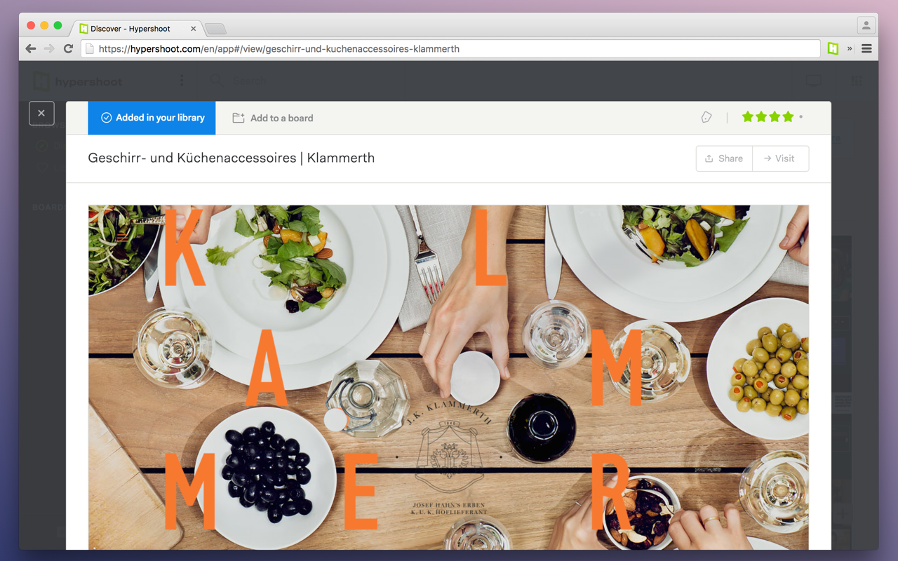Hypershoot Bookmarking Tool Made For Designers Product Hunt