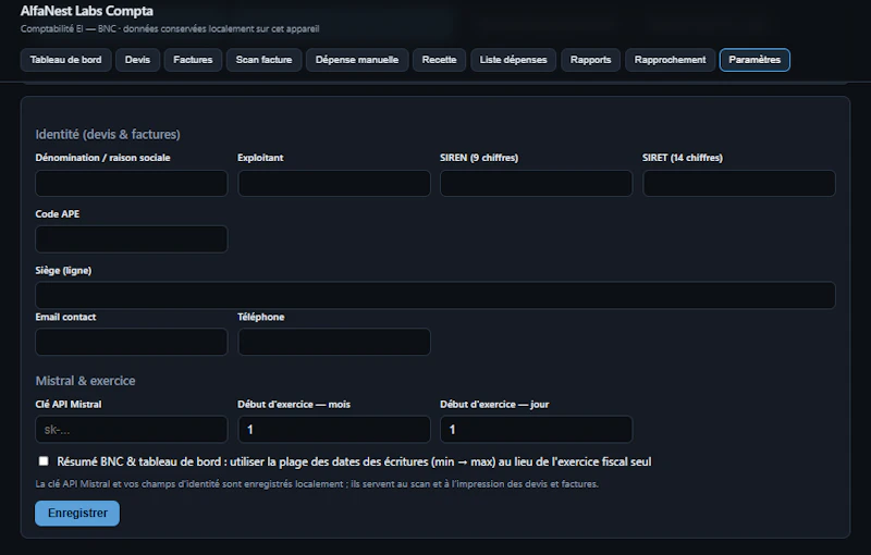AlfaNest Labs Compta screenshot 4