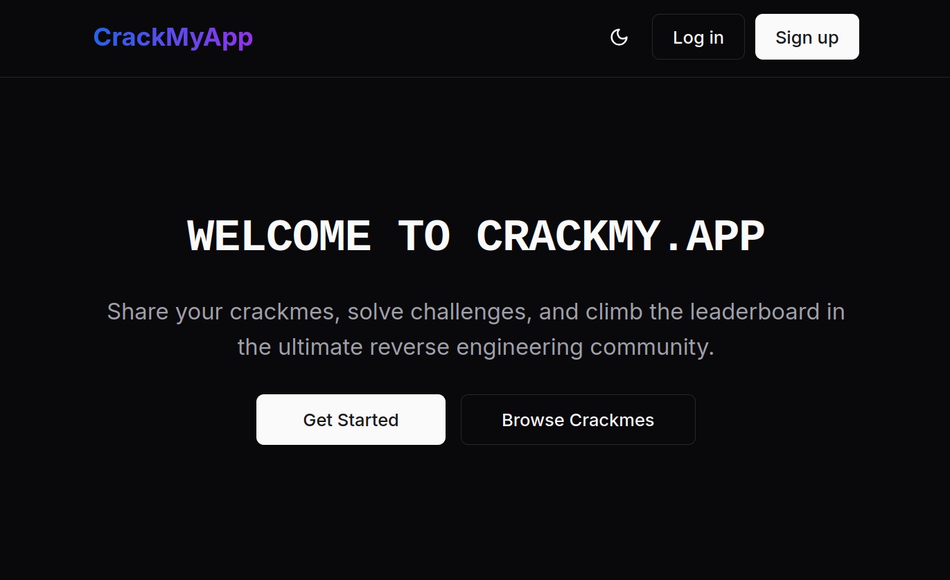 وسائط crackmyapp - مشاركة وحل تحديات الهندسة العكسية 1
