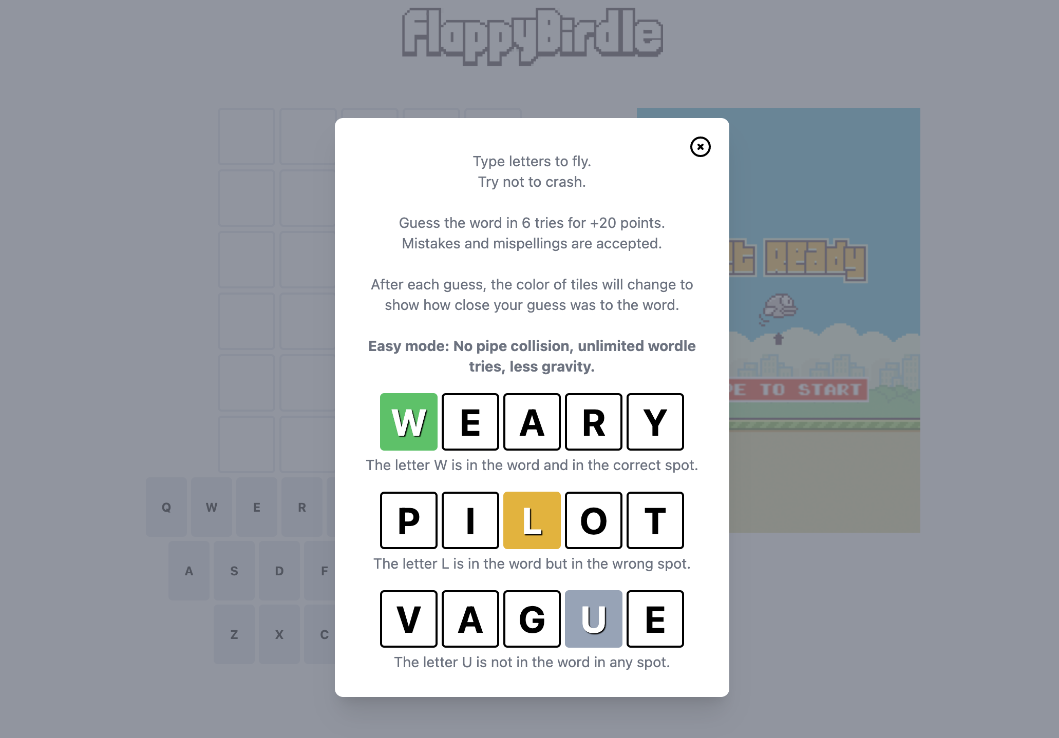FlappyBirdle media 1
